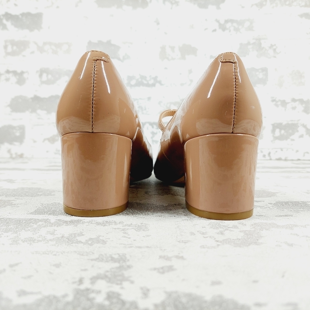 New Bandolino Cariann Nude Vegan Leather Mary Jane Pump W941 - Picture 6 of 12